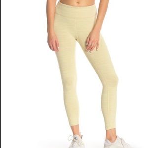 Yellow Outdoor Voices Techsweat Leggings + Bag. M.